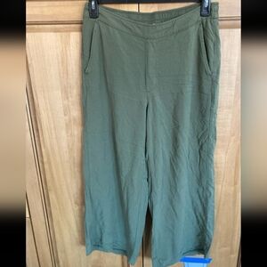 Womens Lightweight Wide Leg Petite Playa Pants